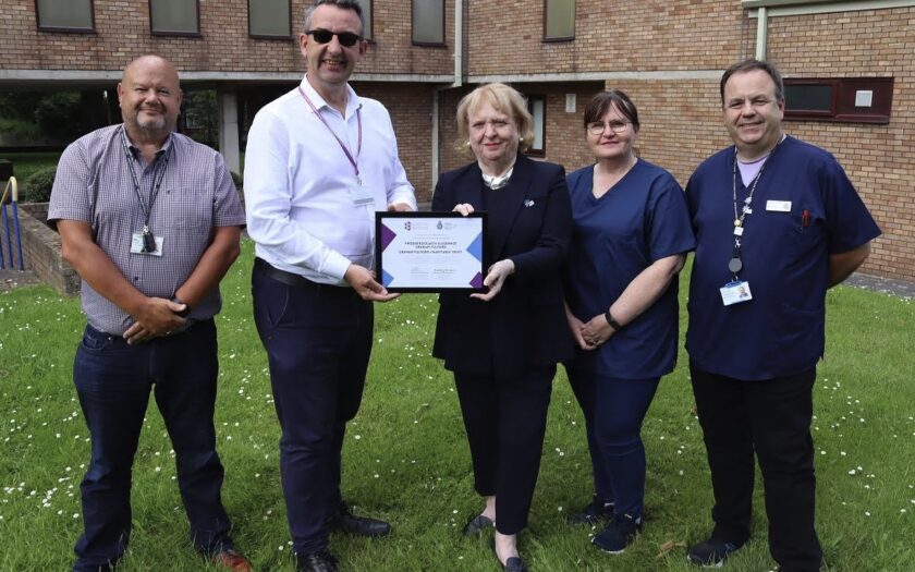 Prostate cancer screening, police and charity partnership celebrated in Mold