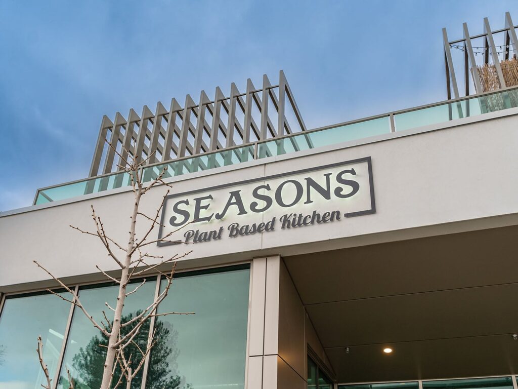 Seasons plant-based cuisine - outdoor