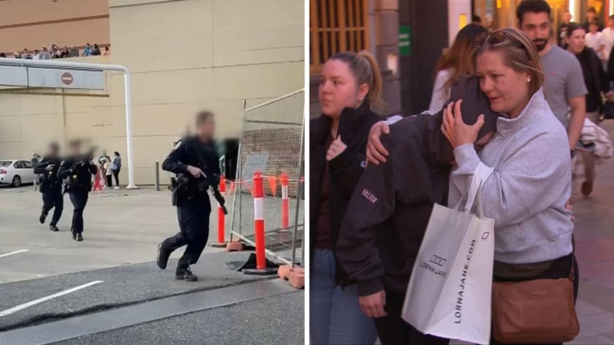 STAR Group police officers stormed Westfield Marion on Sunday afternoon.